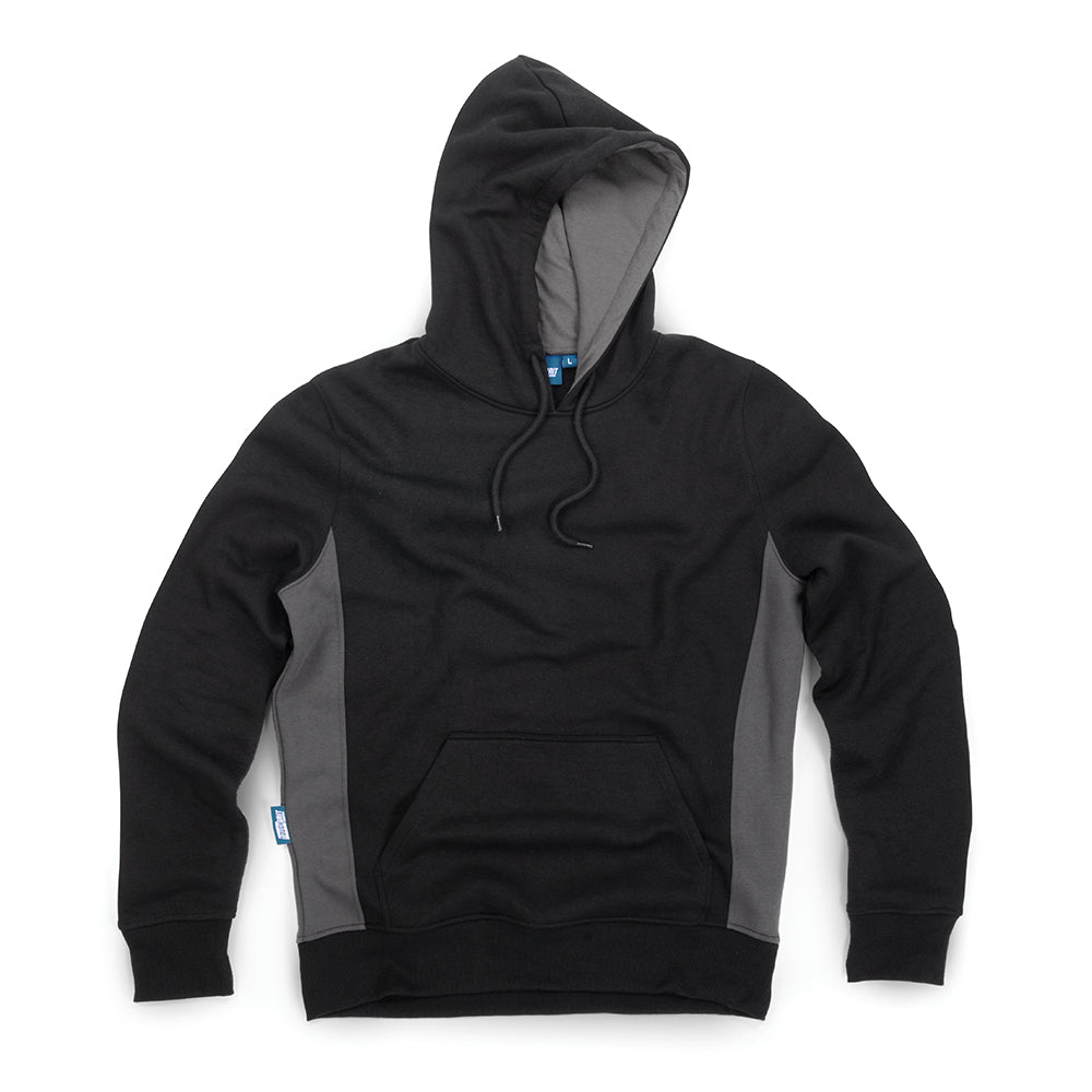 Tough Grit 2-Tone Hoodie Black / Charcoal - Damaged Packaging