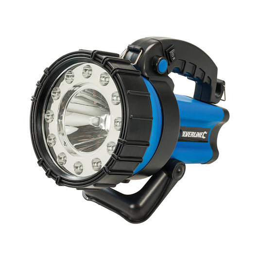 Silverline 5W Lithium Rechargeable 3 Function Torch - Damaged Packaging
