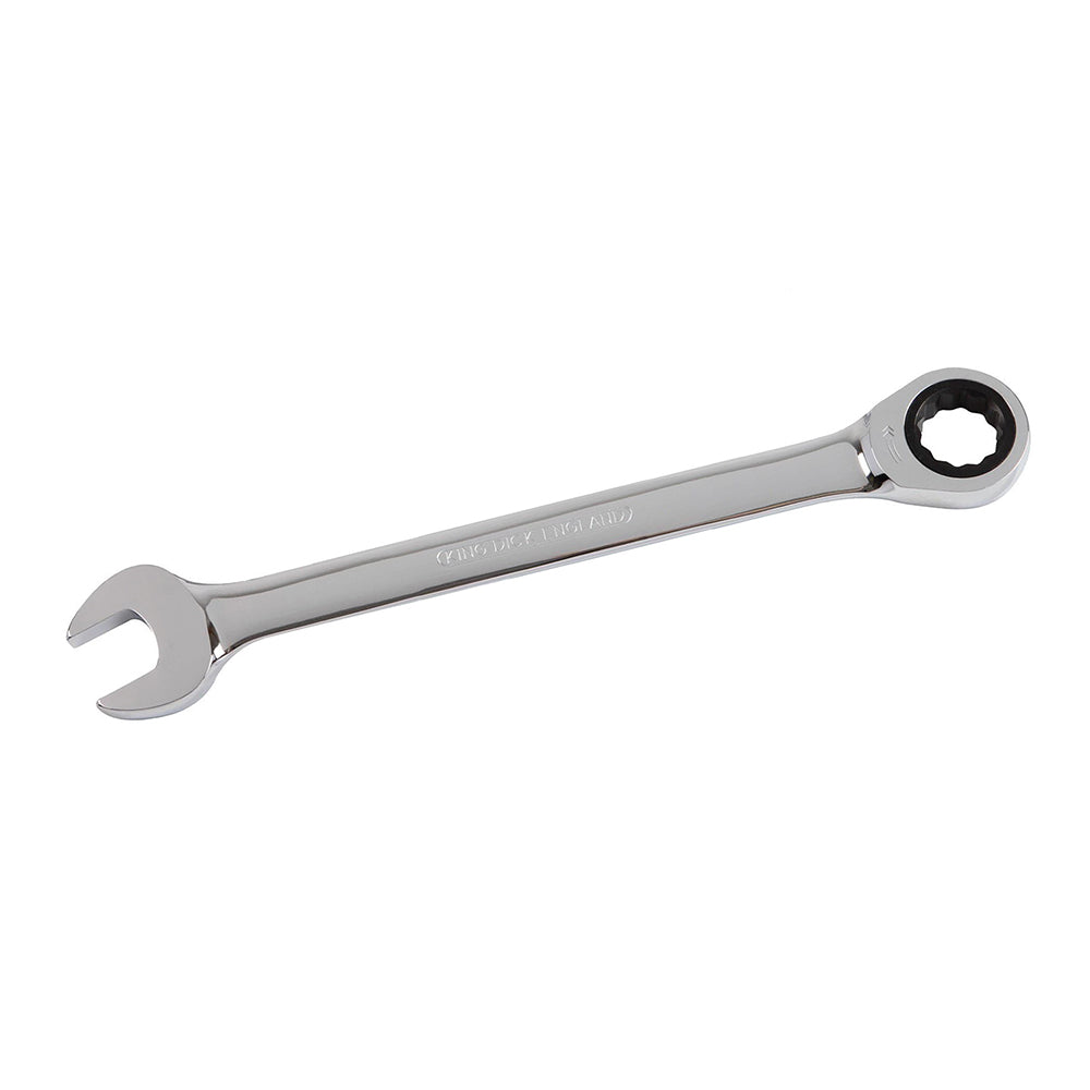 King Dick Ratchet Combination Wrench Whitworth - Ex Display - warehousetoolsale.com