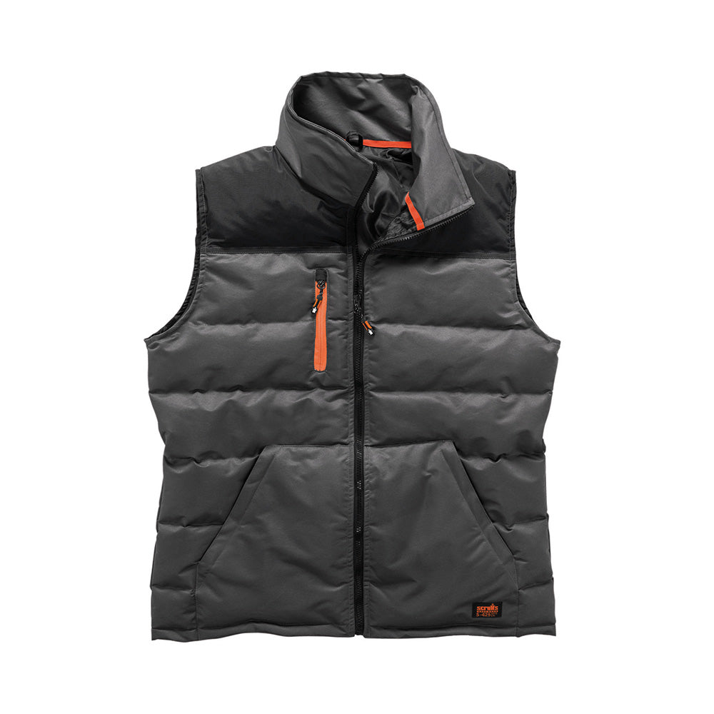 Scruffs Worker Body Warmer Charcoal - Damaged Packaging