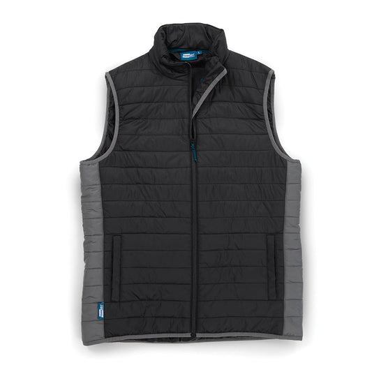 Tough Grit 2-Tone Body Warmer Black / Charcoal - New