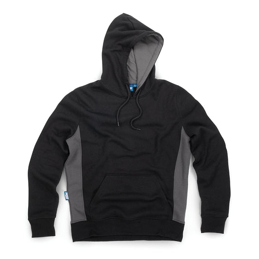 Tough Grit 2-Tone Hoodie Black / Charcoal - Damaged Packaging