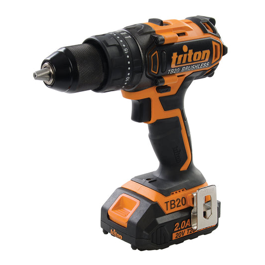 Triton T20 Brushless Combi Hammer Drill 20V - Damaged Packaging