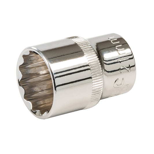 Silverline Socket 1/2" Drive 12pt Metric - New - warehousetoolsale.com