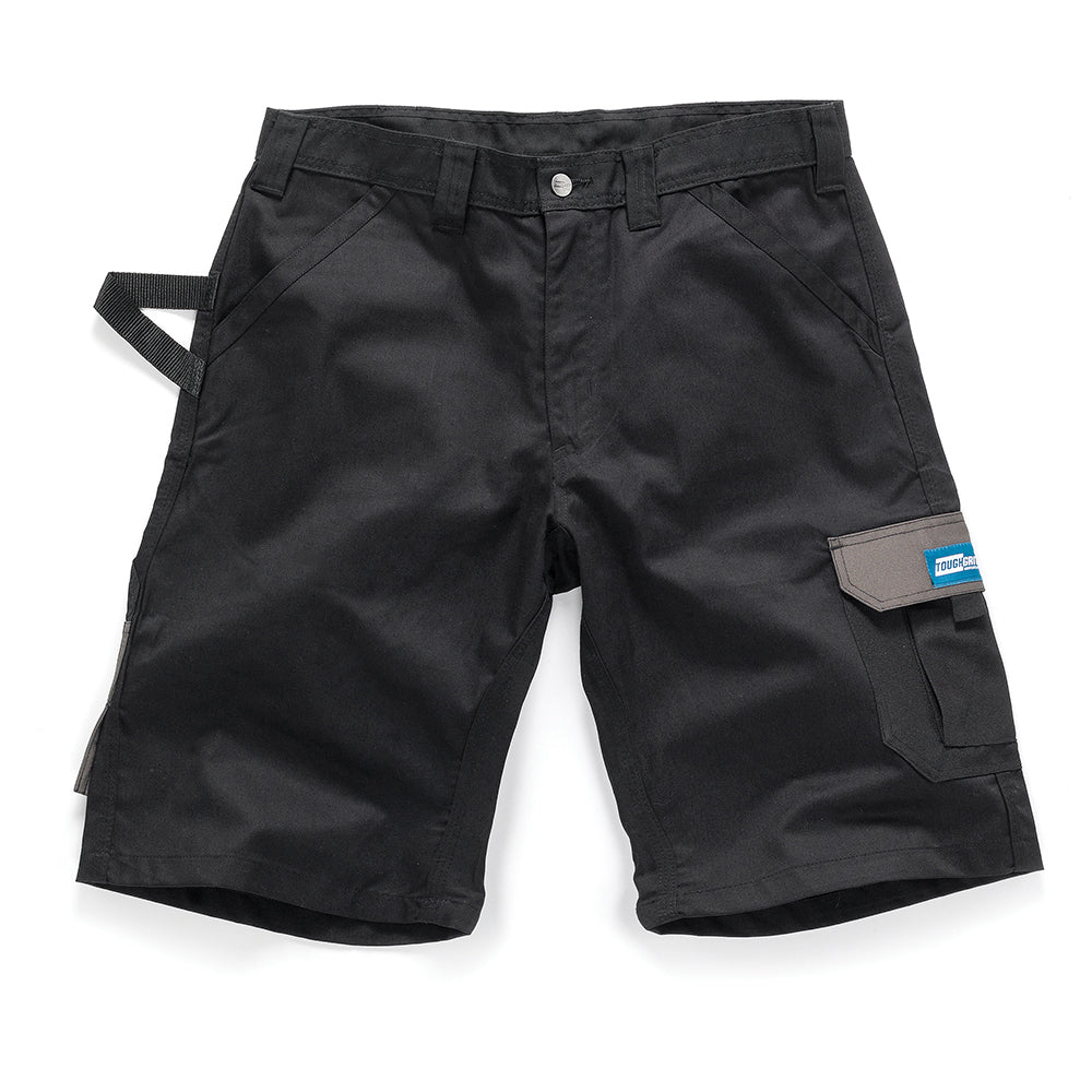 Tough Grit Work Shorts Black - New - warehousetoolsale.com