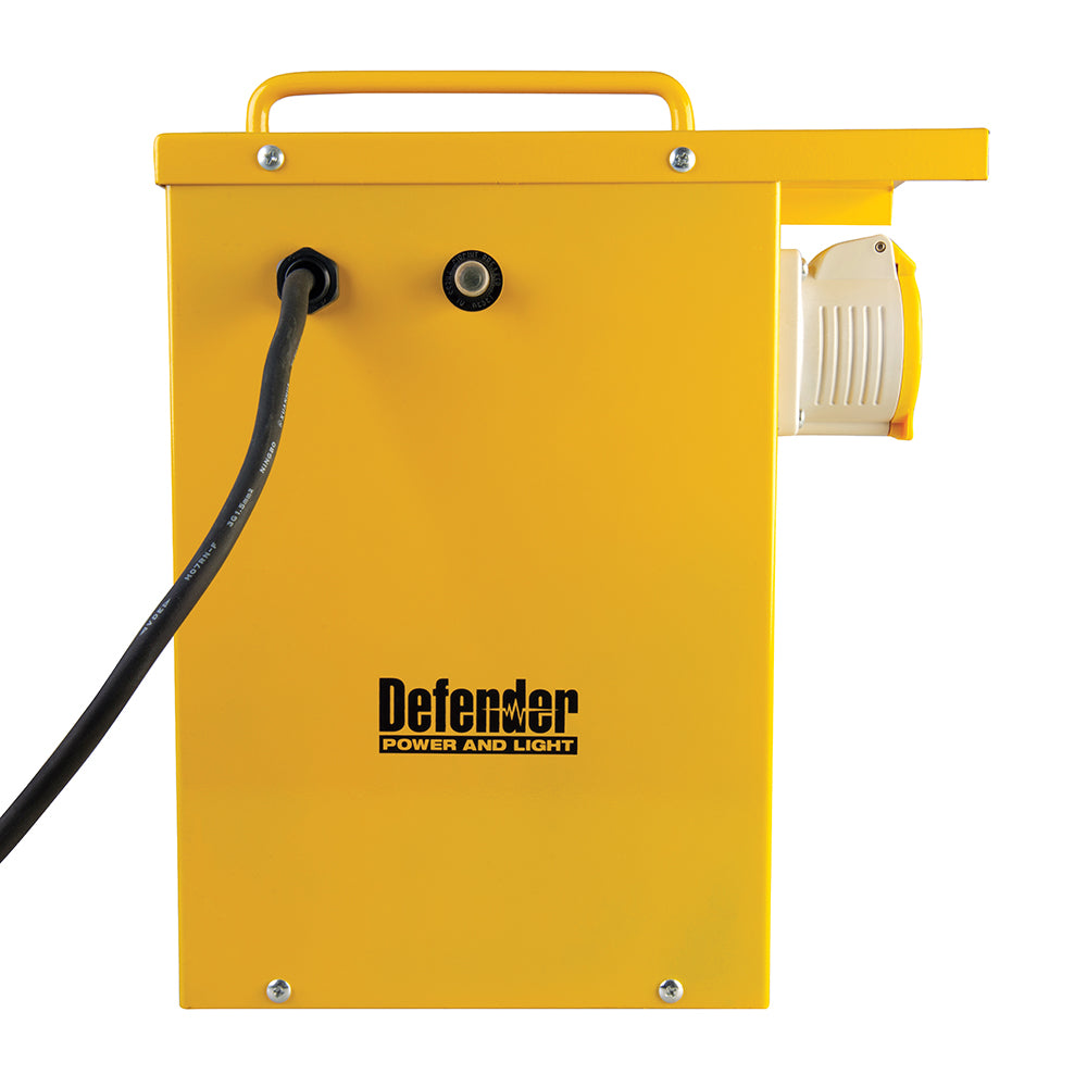 Defender 5kVA Metal Heater Transformer 16A / 32A 110V - Damaged Packaging
