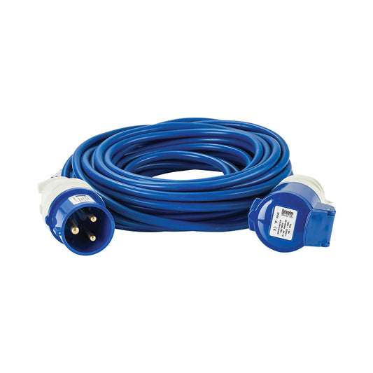 Arctic Extension Lead Blue 2.5mm2 32A 14m