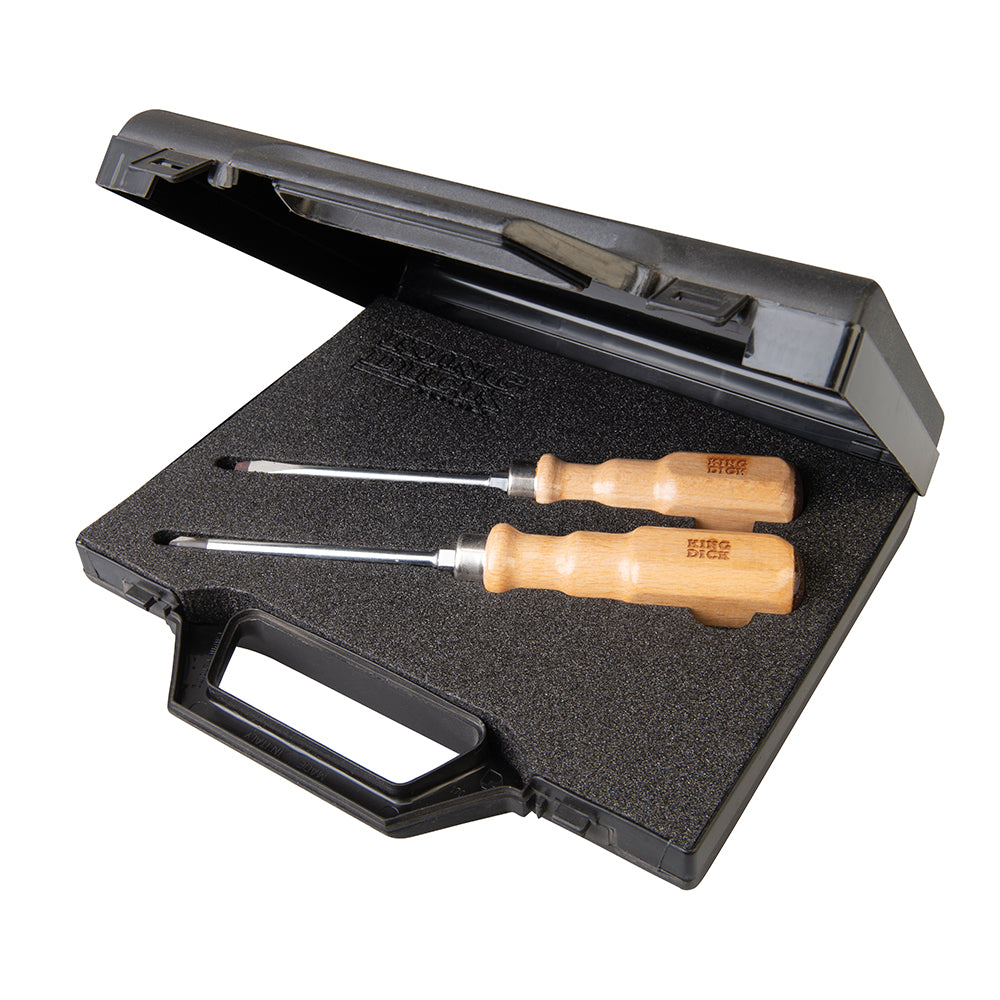 Heritage Wooden Handled Screwdriver Set 2pce