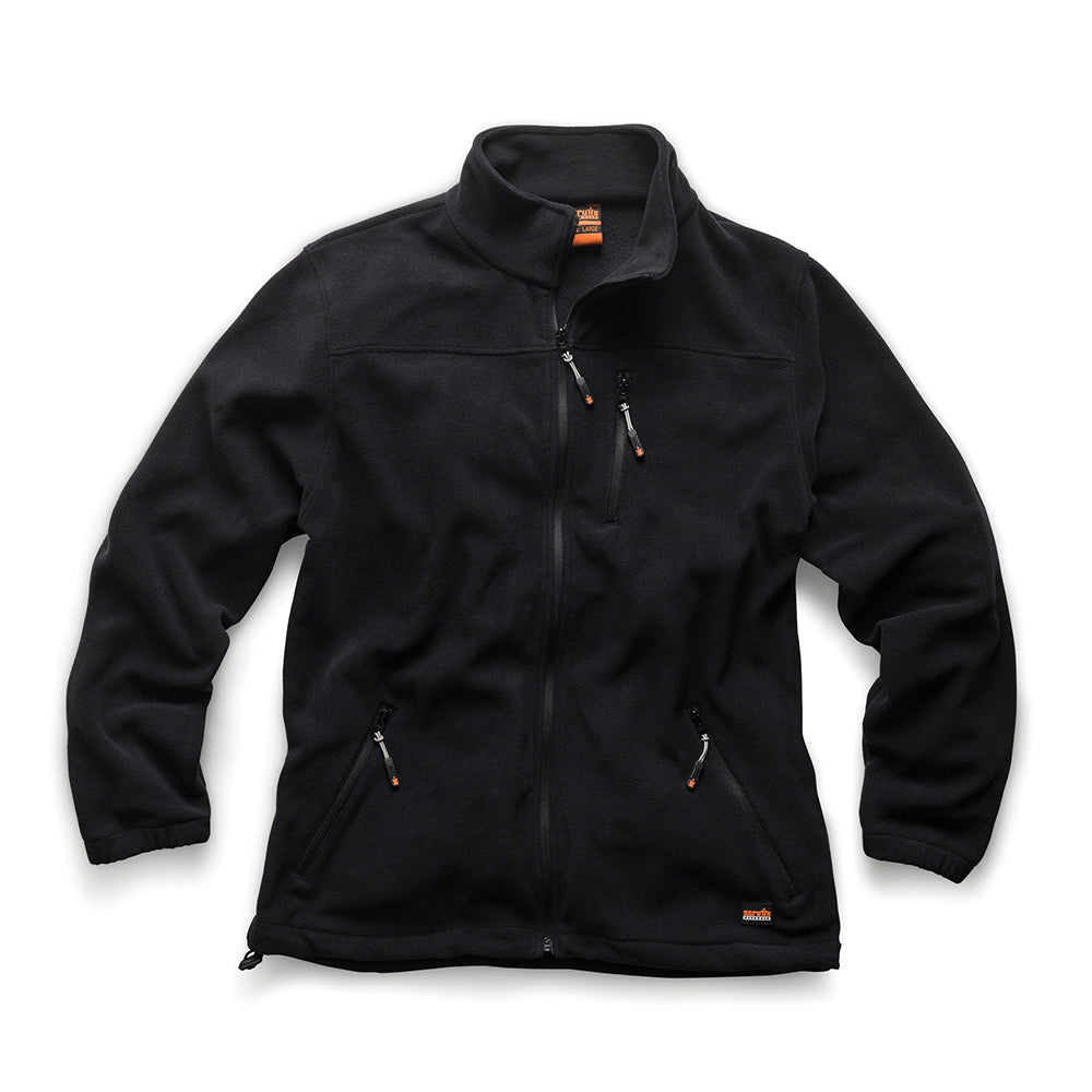 Scruffs Water-Resistant Worker Fleece Black - Damaged Packaging