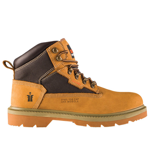 Scruffs Women's Twister NuBuck Boots Tan - Damaged Packaging