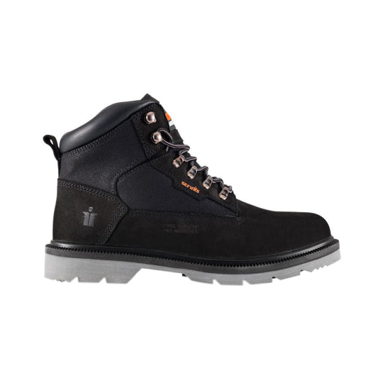 Scruffs Twister Safety Boot Black - Damaged Packaging
