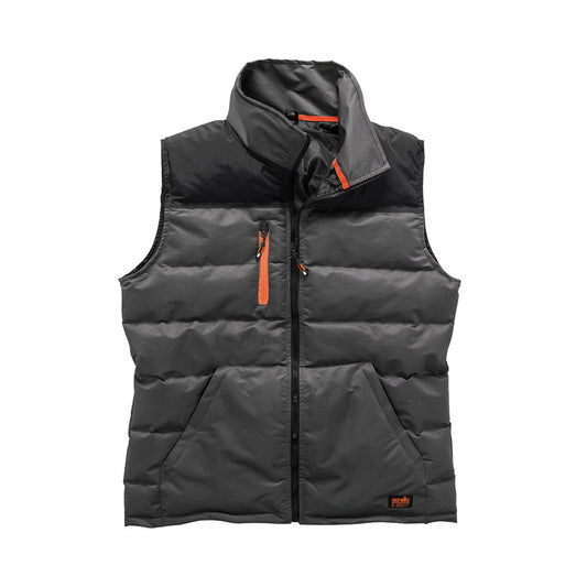 Scruffs Worker Body Warmer Charcoal - Damaged Packaging