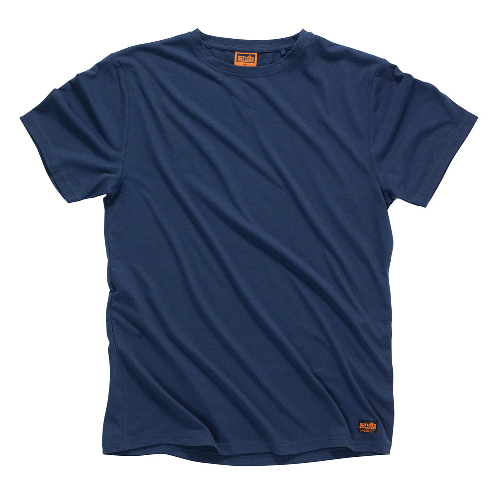 Scruffs Worker T-Shirt Navy - Damaged Packaging