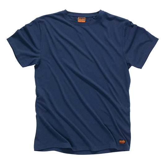 Scruffs Worker T-Shirt Navy - Damaged Packaging