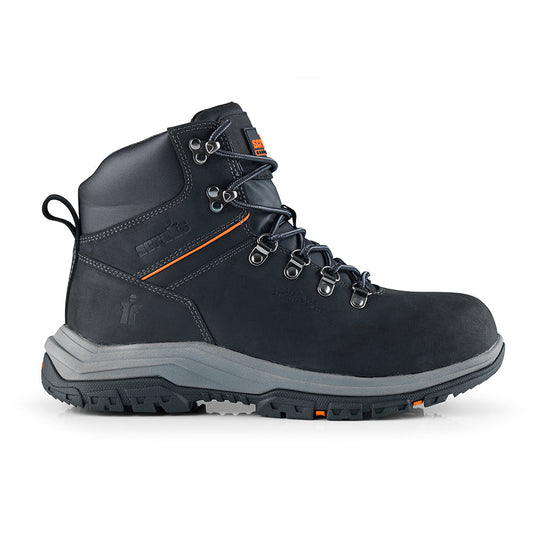 Scruffs Rafter Safety Boots Black - Damaged Packaging