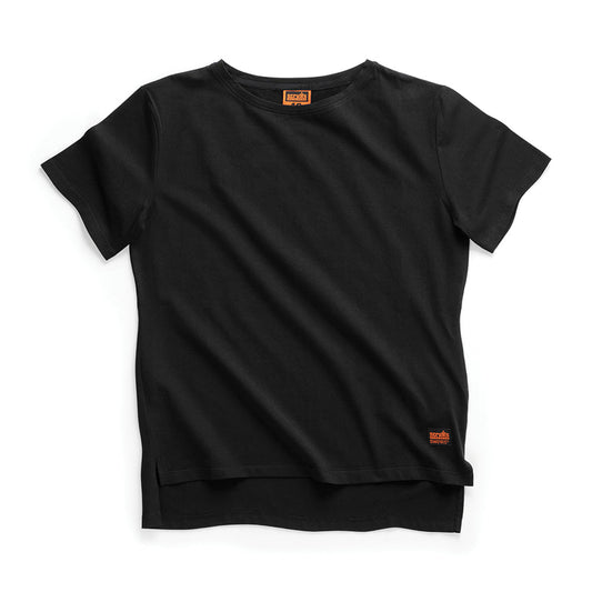 Scruffs Women's Trade T-Shirt Black - Damaged Packaging
