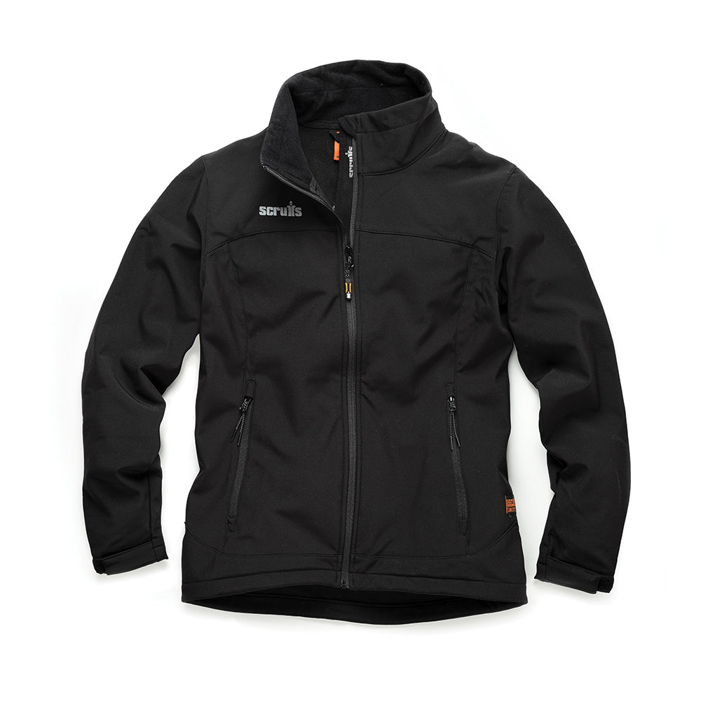 Scruffs Women's Trade Softshell Jacket Black - Damaged Packaging