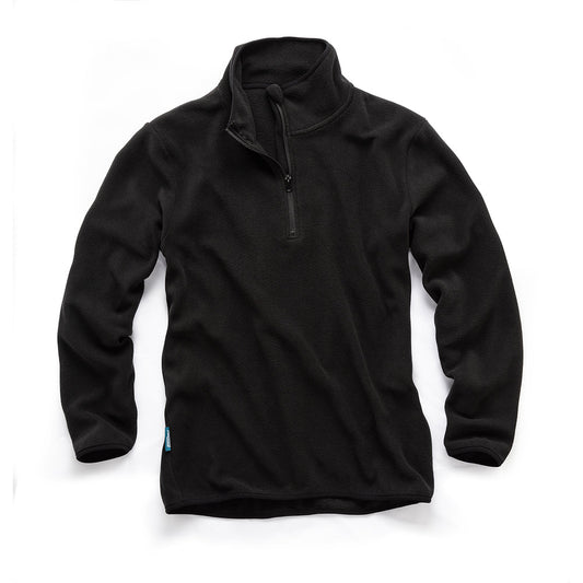 Tough Grit 1/4-Zip Fleece Black - Damaged Packaging
