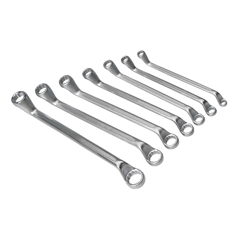 Ring Spanner Set Metric 8pce